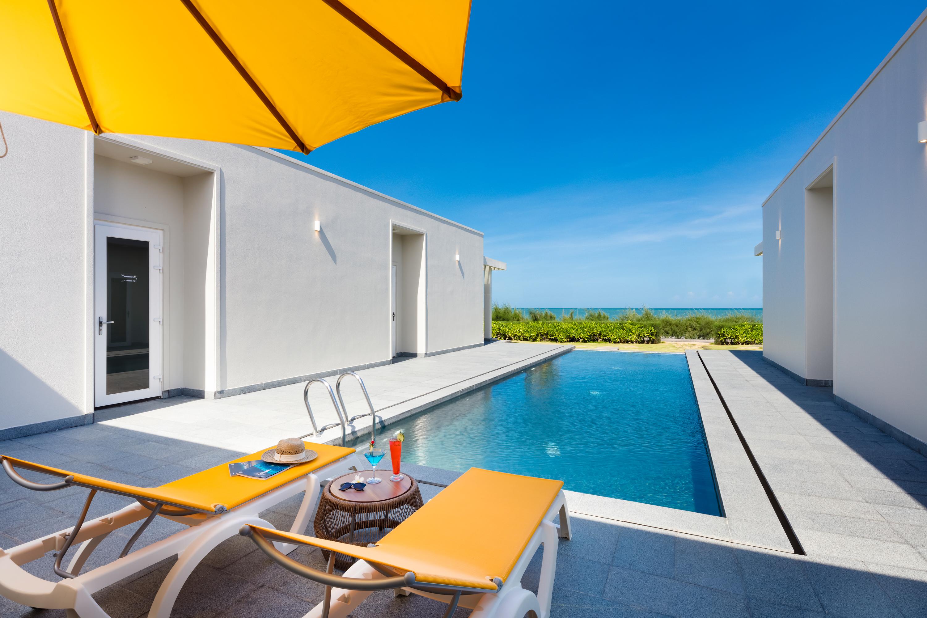 Oceanami Villas & Beach Club - Managed By Oceanami Group Long Hai Bagian luar foto