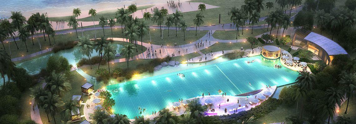 Oceanami Villas & Beach Club - Managed By Oceanami Group Long Hai Bagian luar foto
